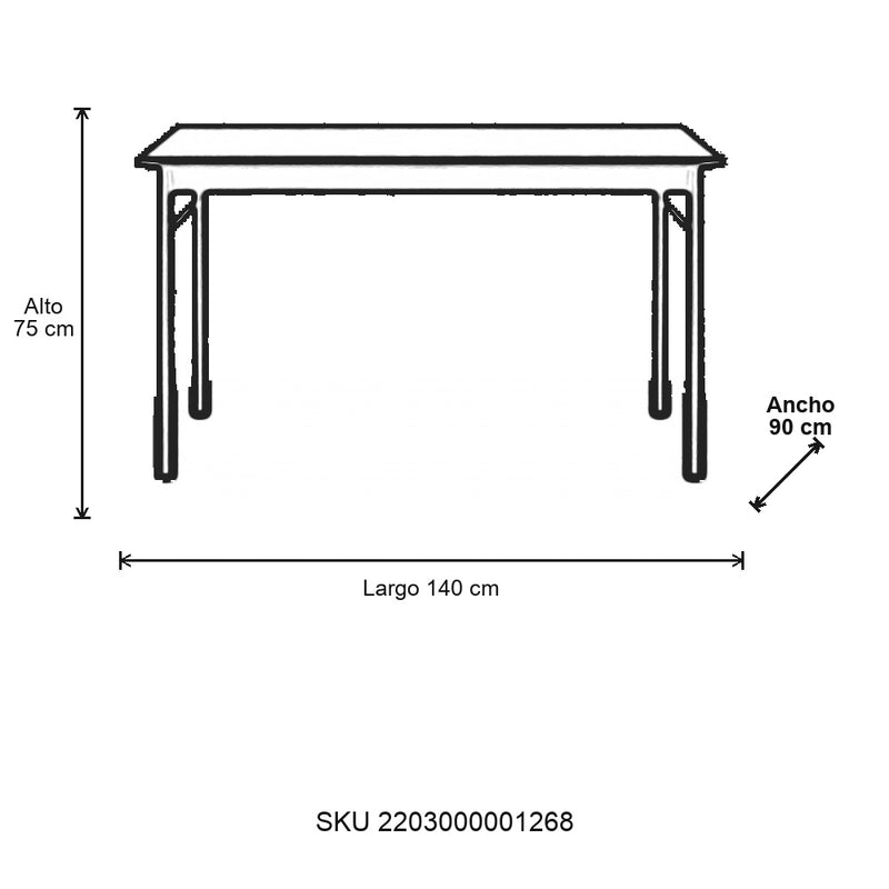 Plano - Mesa de Comedor Savona