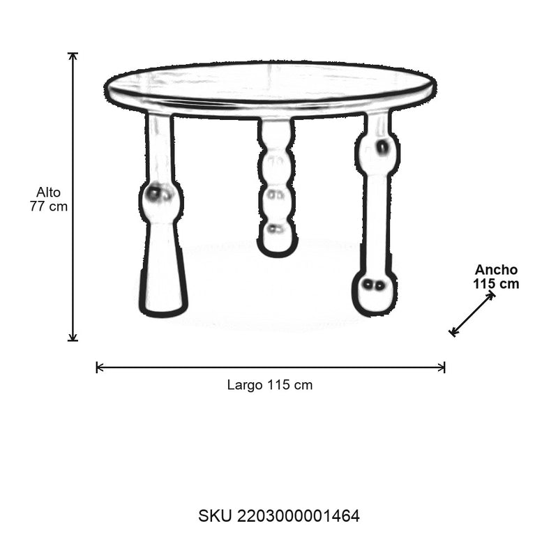 Plano - Mesa de Comedor Marg