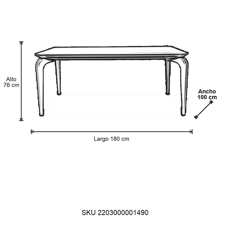 Plano - Mesa de Comedor Slim