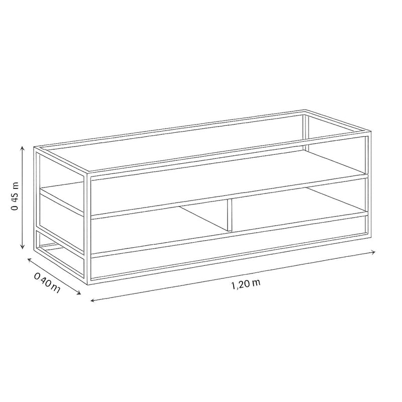 Plano - Randolf Floor TV Stand