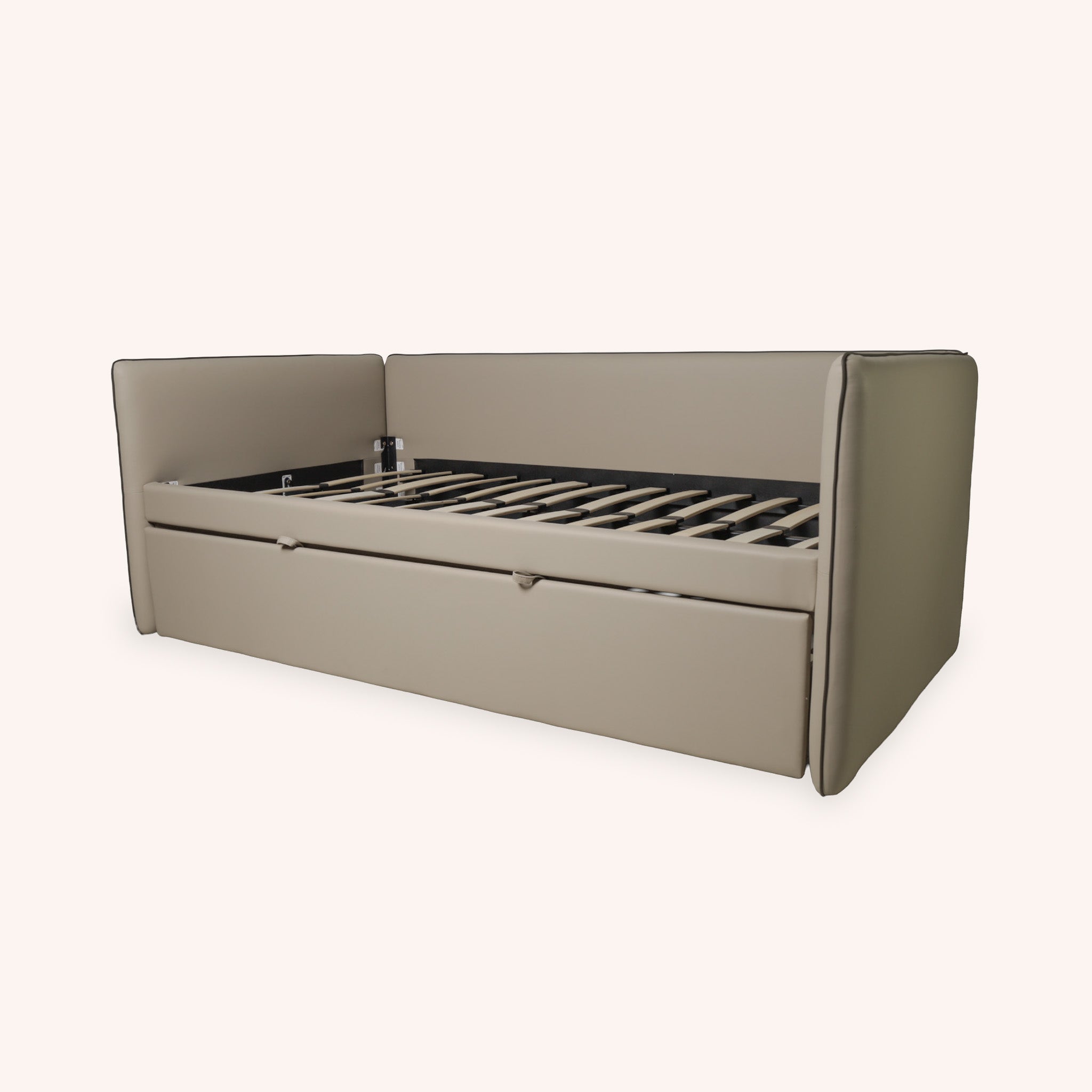 Cama Daybed Twin Andy - BEIGE Y GRIS