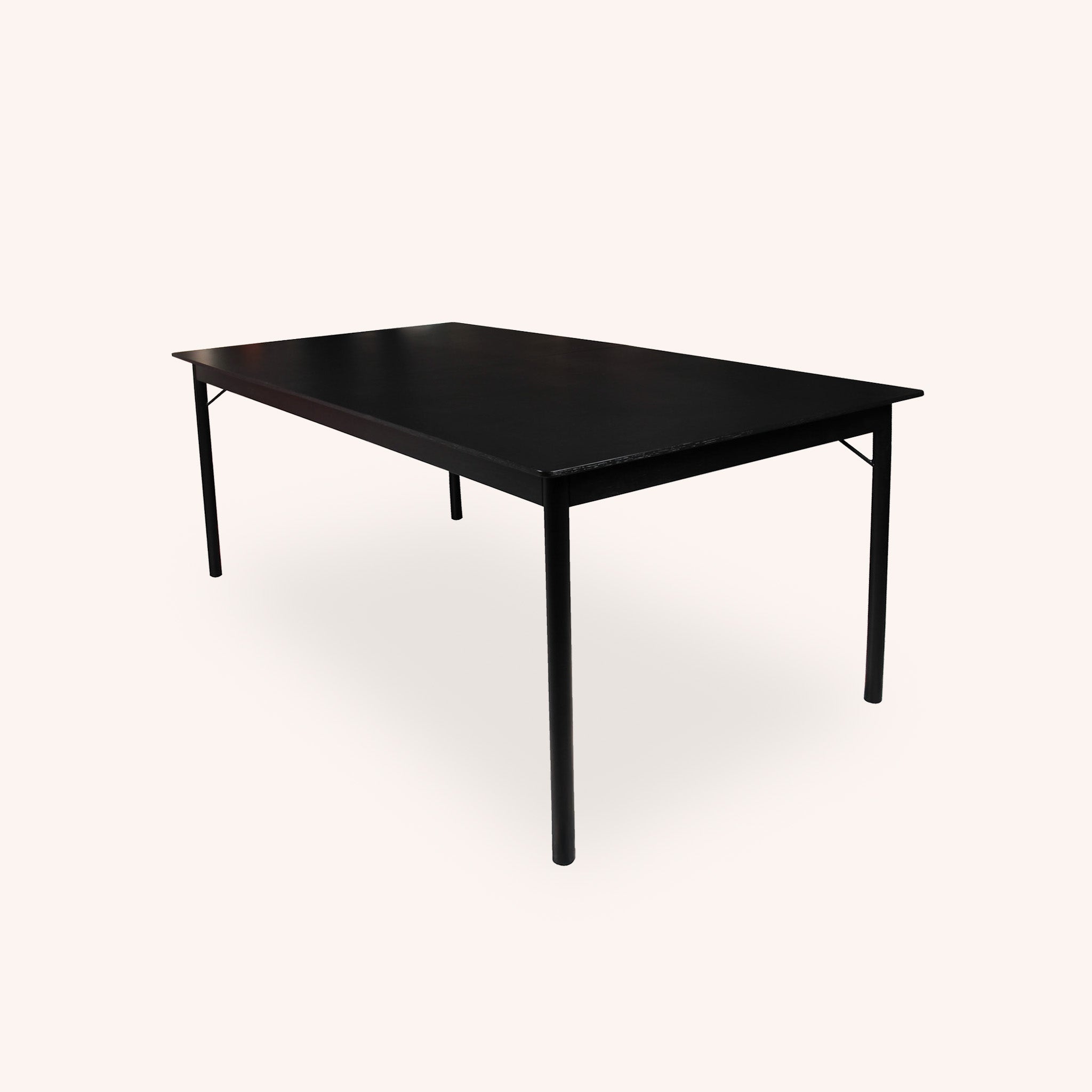 Mesa de Comedor Rectangular Savona - NEGRO - 1.8M