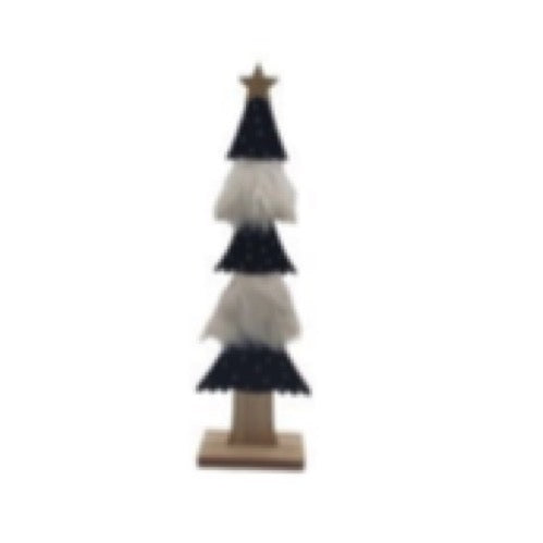 Adorno de Madera – Árbol - NEGRO