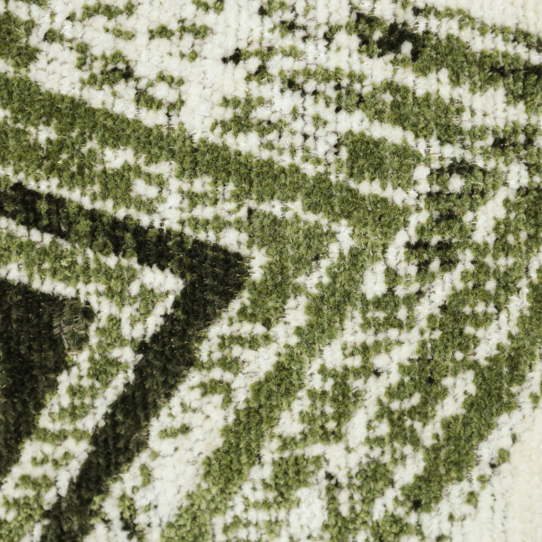 Cojín Rectangular Deondri - OFF WHITE Y VERDE