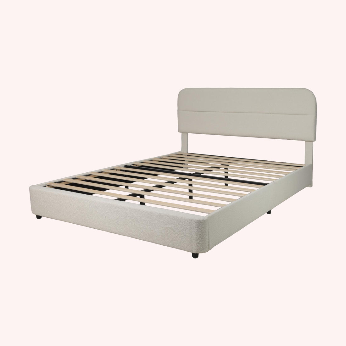 Cama Queen Bensu - CREMA