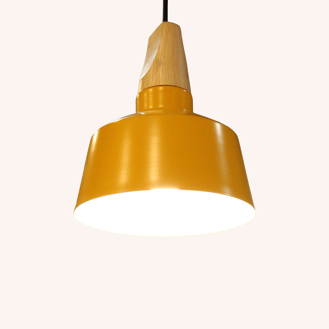 Lámpara de Techo Campana - Amarillo