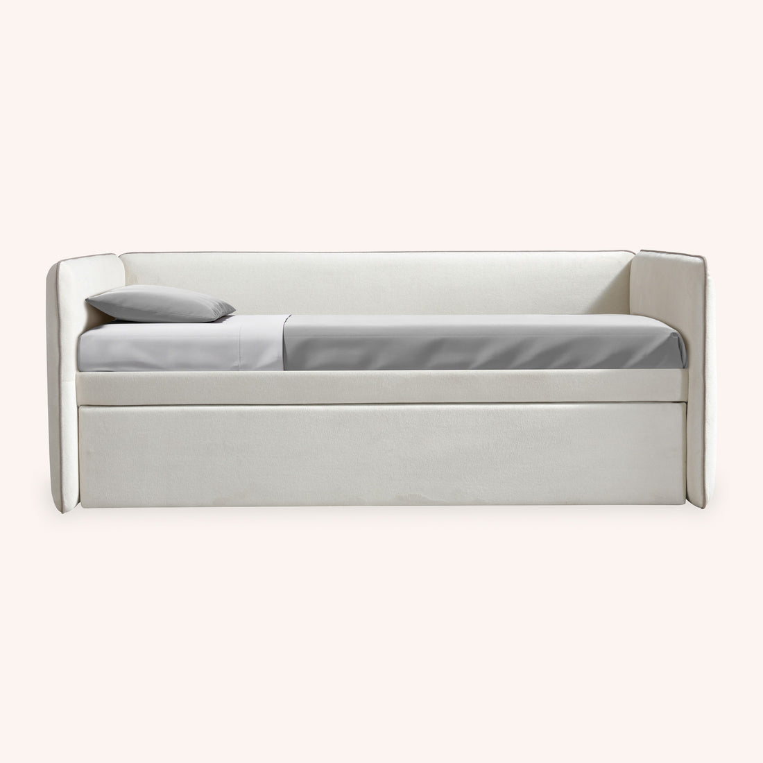 Cama Daybed Twin Andy - OFF WHITE Y GRIS