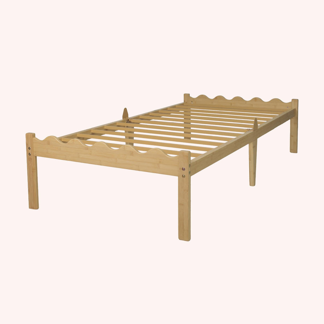 Base para Cama Twin Delpa - NATURAL