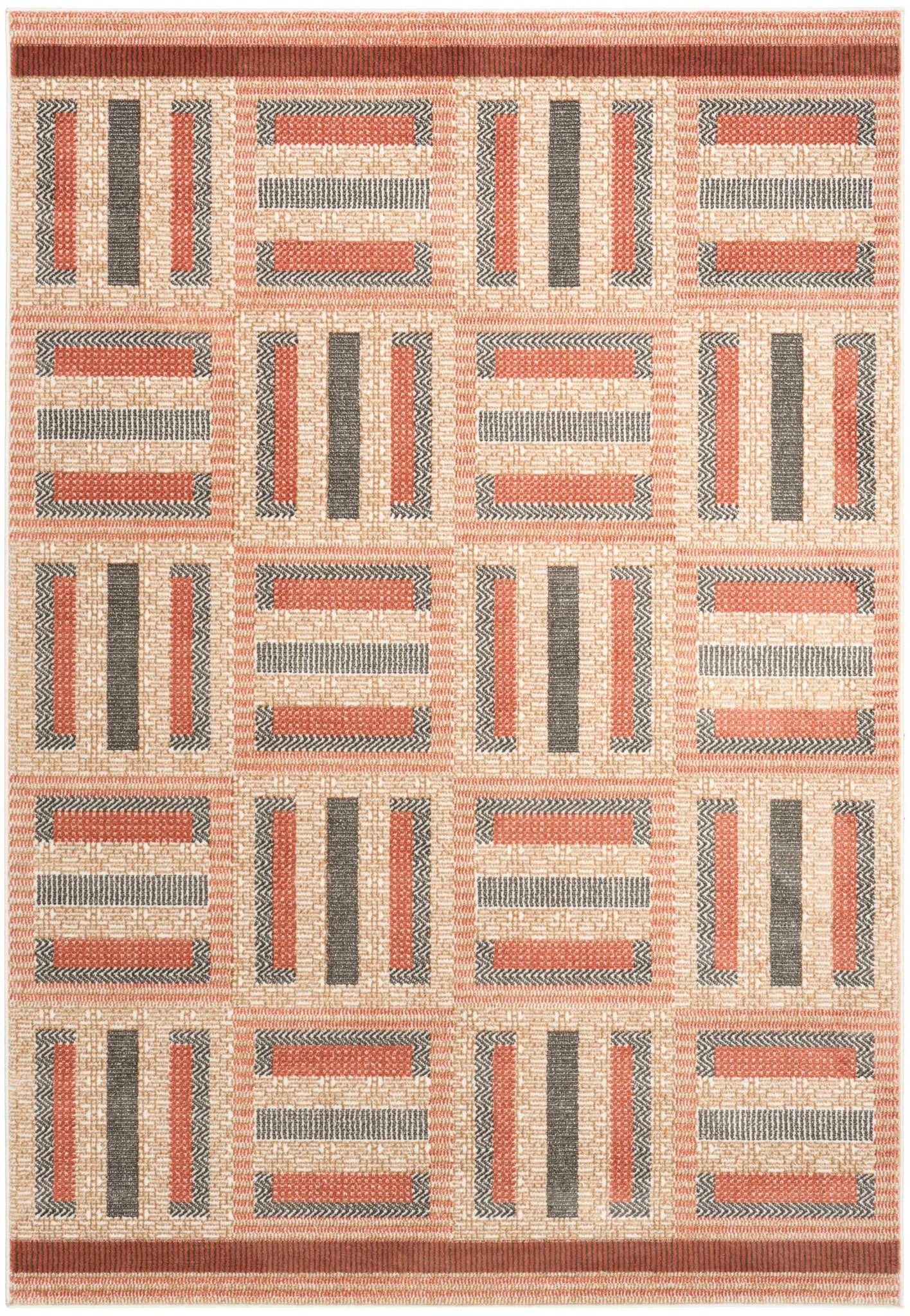 Alfombra Rectangular Kora - MULTICOLOR