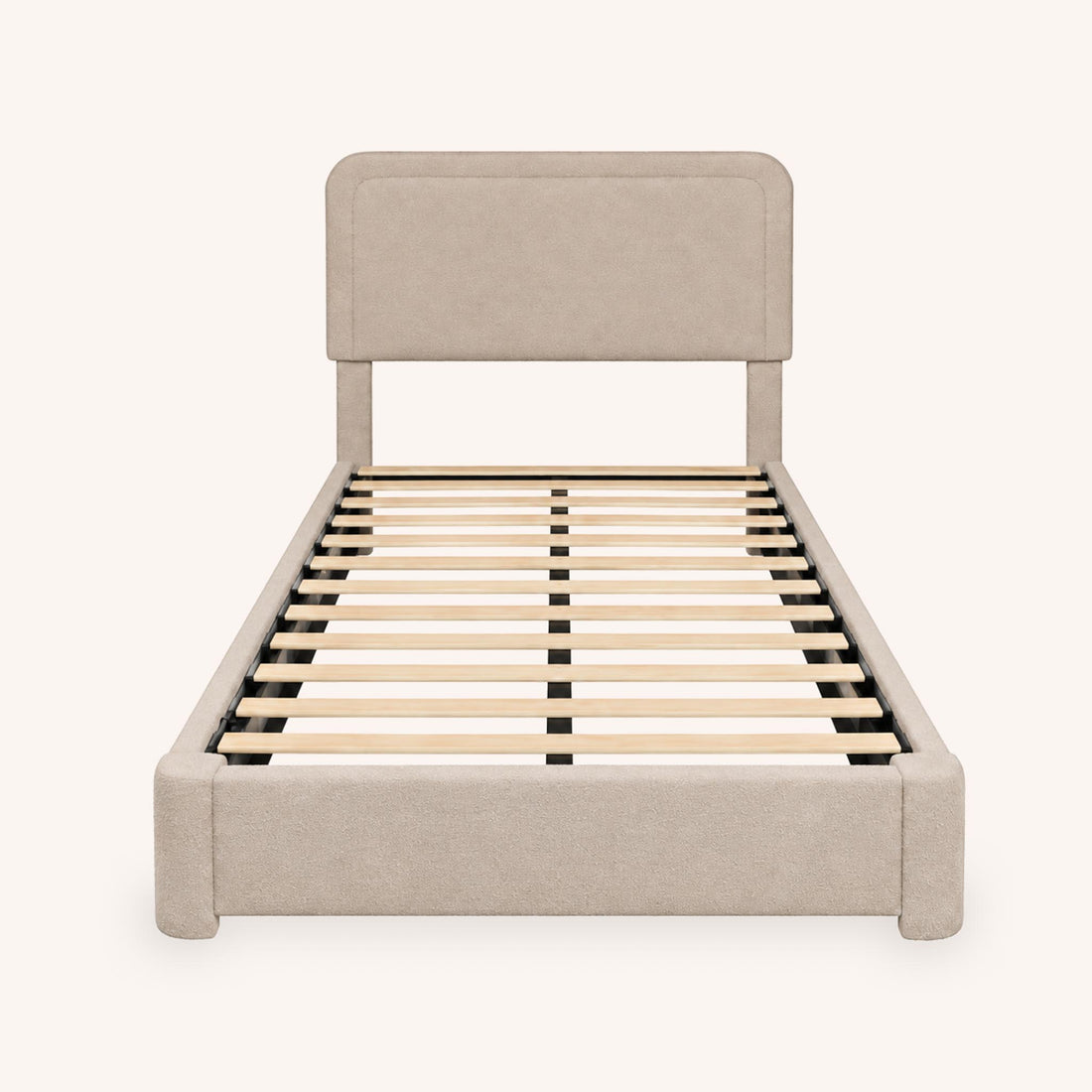 Cama Twin Bensu - TAUPE
