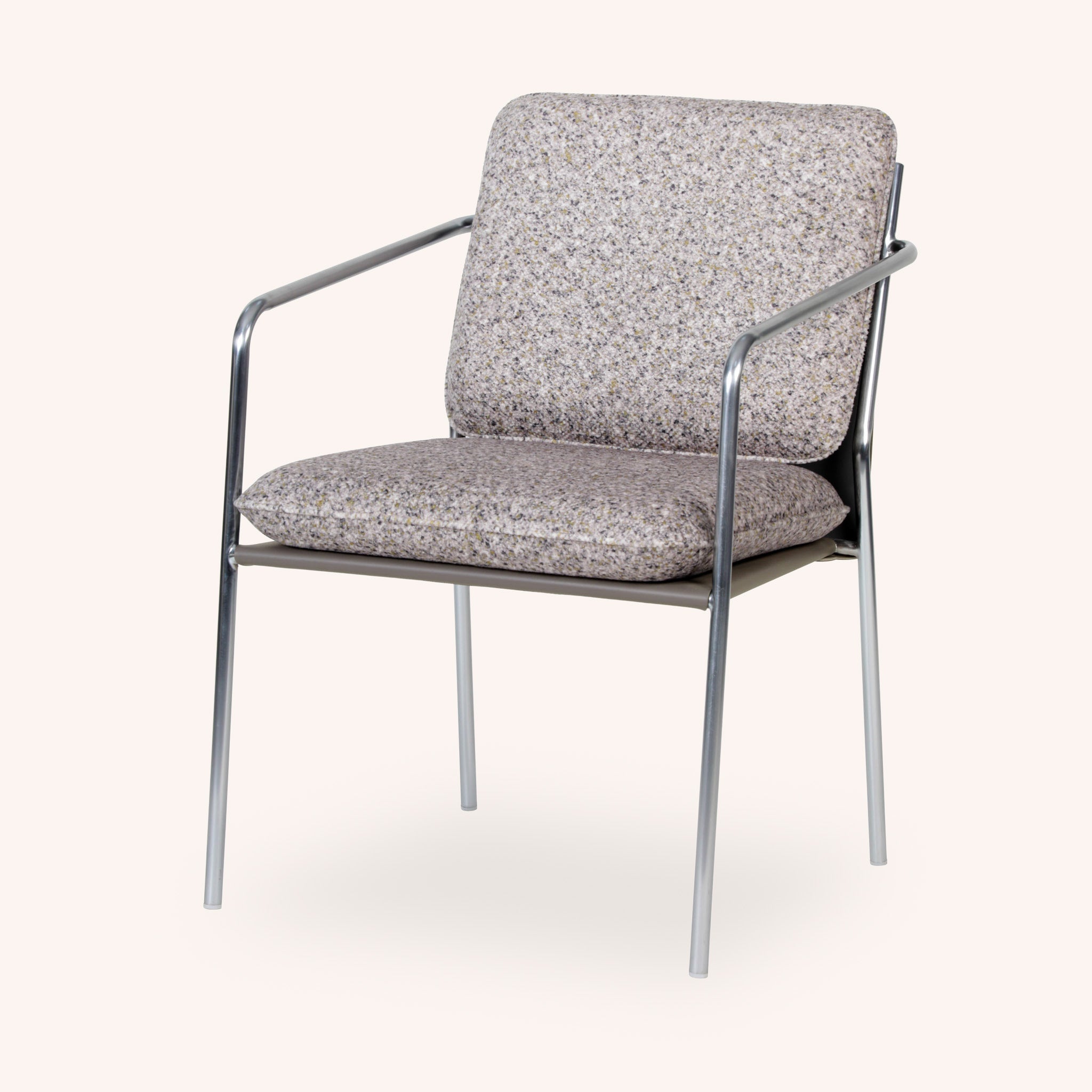 Silla de Comedor Steward - CREMA/PLAT