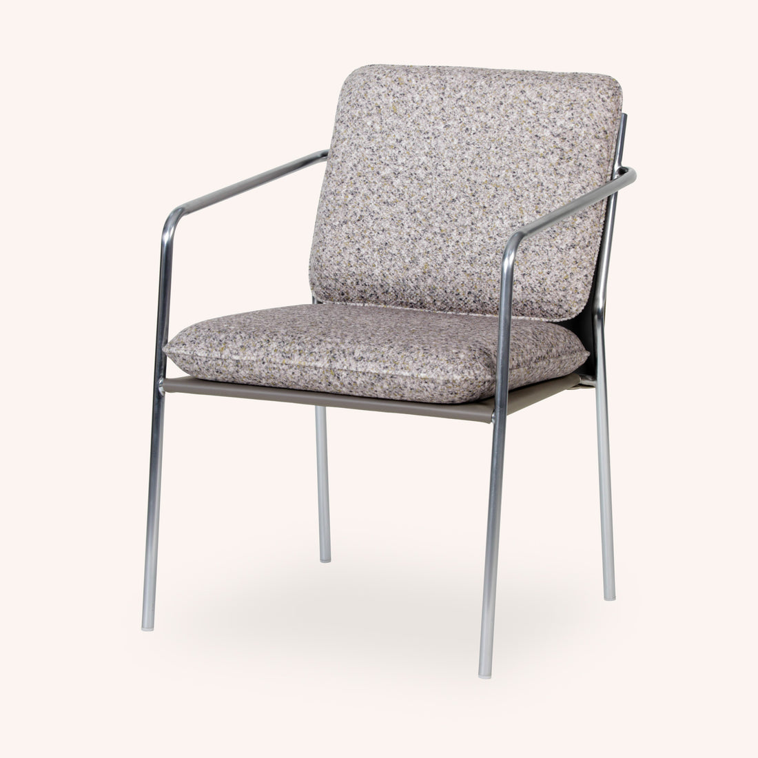 Silla de Comedor Steward - CREMA/PLAT