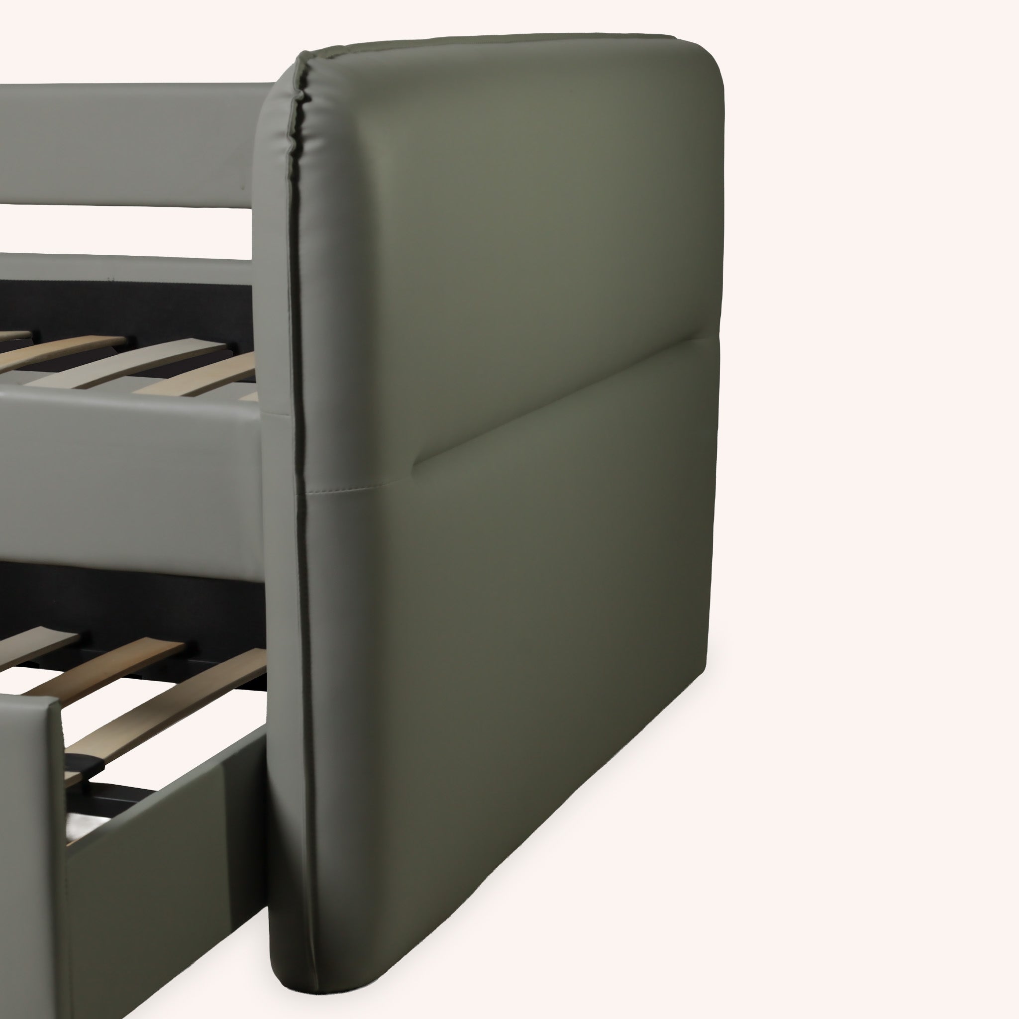 Cama Daybed Twin Alisha - GRIS OSCURO