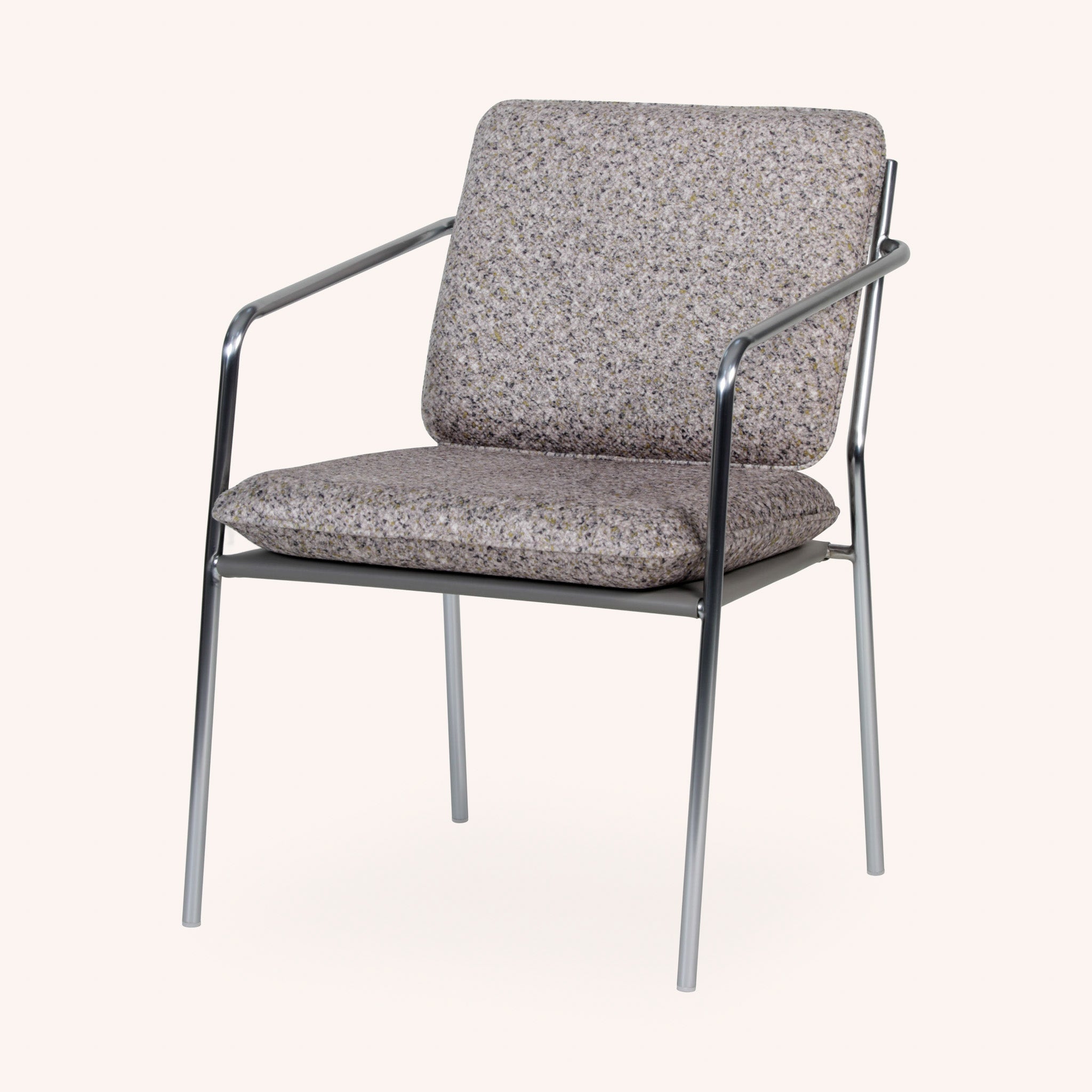 Silla de Comedor Steward - CREMA/PLAT