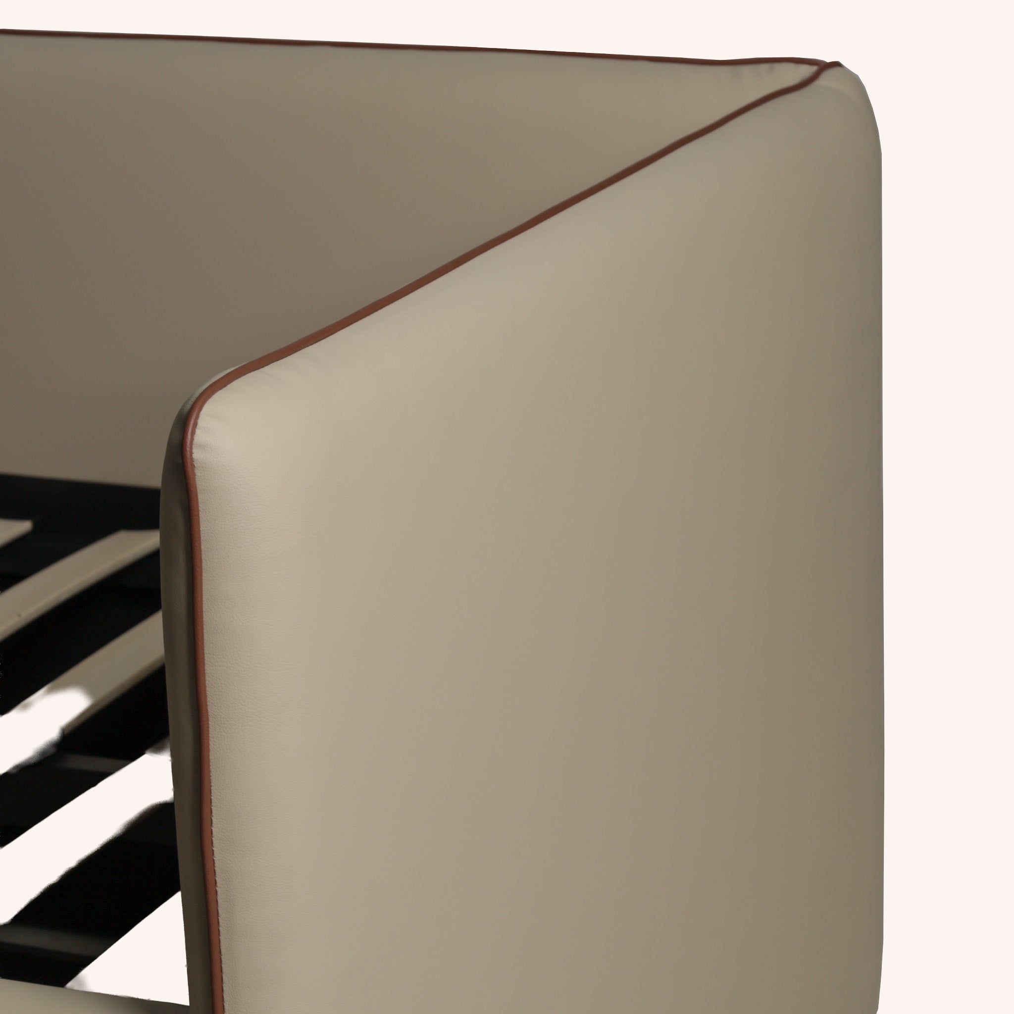 Cama Daybed Twin Andy - BEIGE Y CHOCOLATE