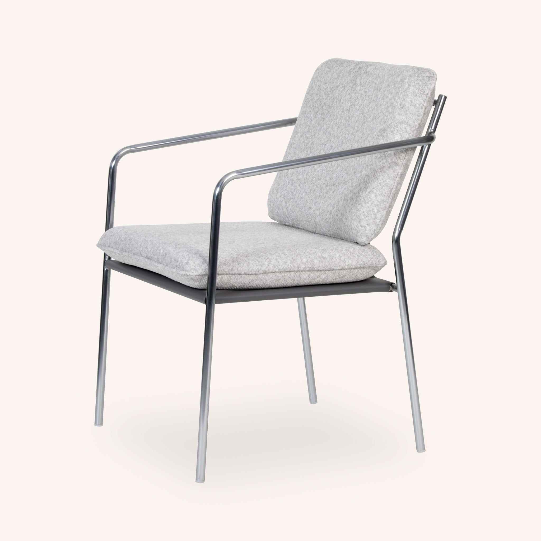 Silla de Comedor Steward - BLANCO/PLAT
