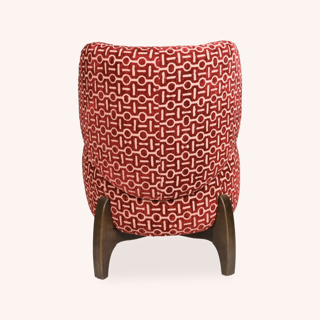 Poltrona Bini - ROJO/CREMA