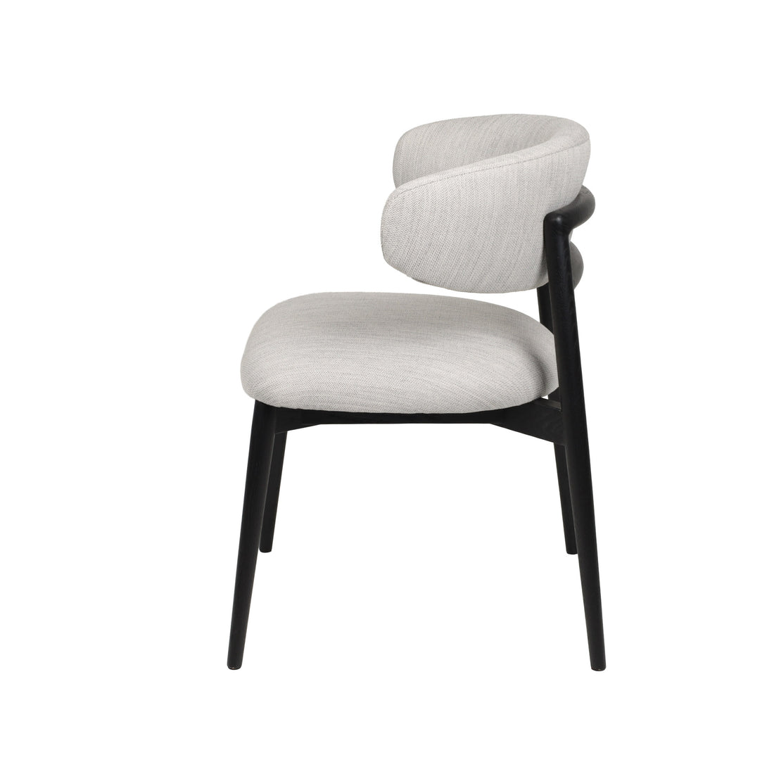 Silla de Comedor Miranda - BLANCO / GRIS CLARO