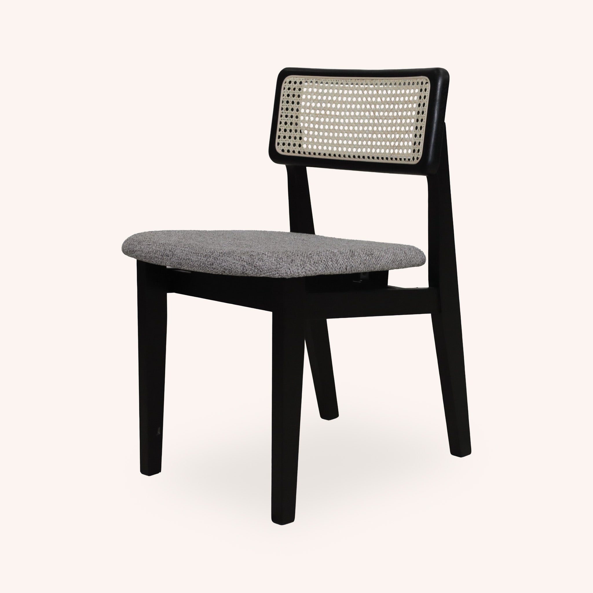 Silla de Comedor Rafia - GRIS