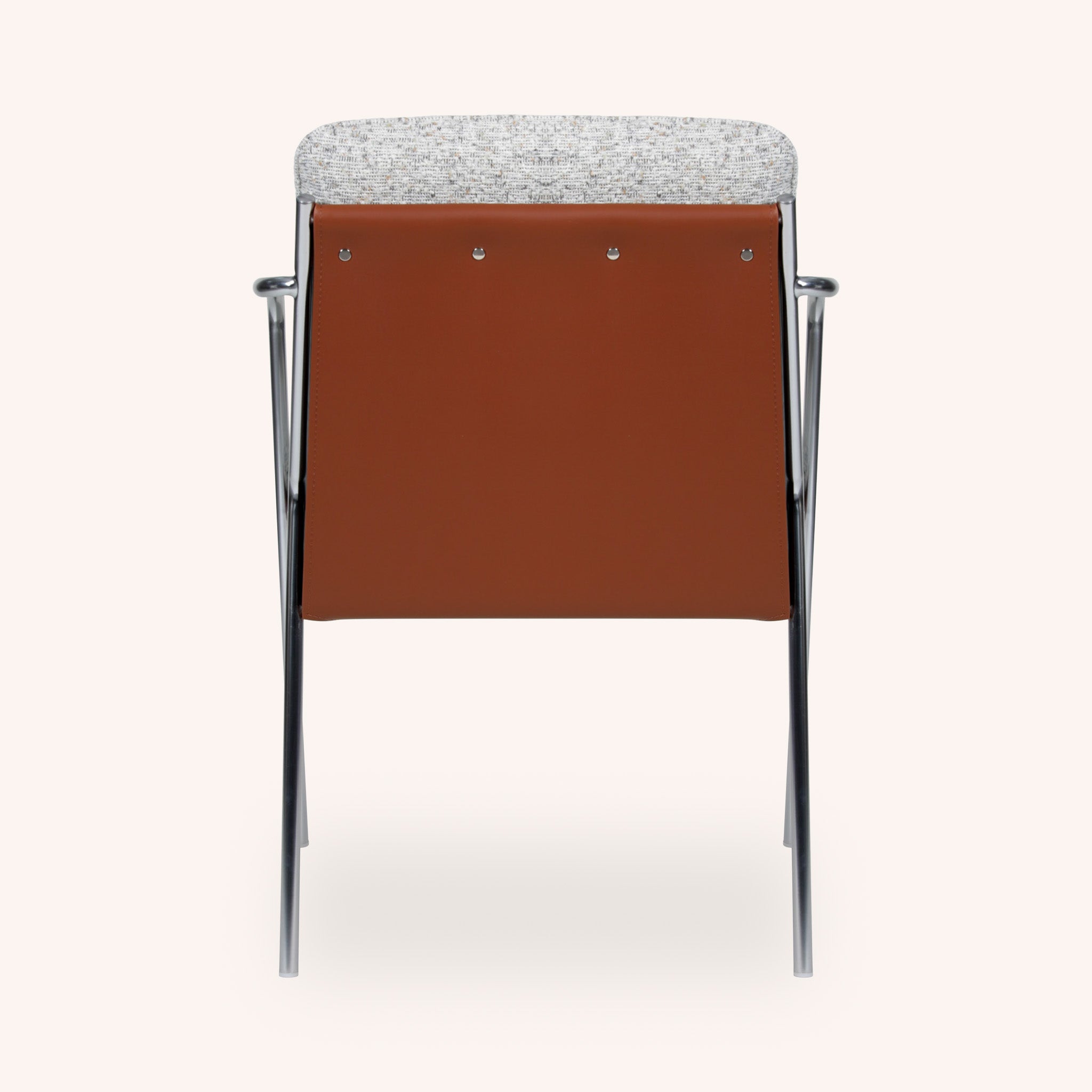 Silla de Comedor Steward - GRIS CLARO/PLAT