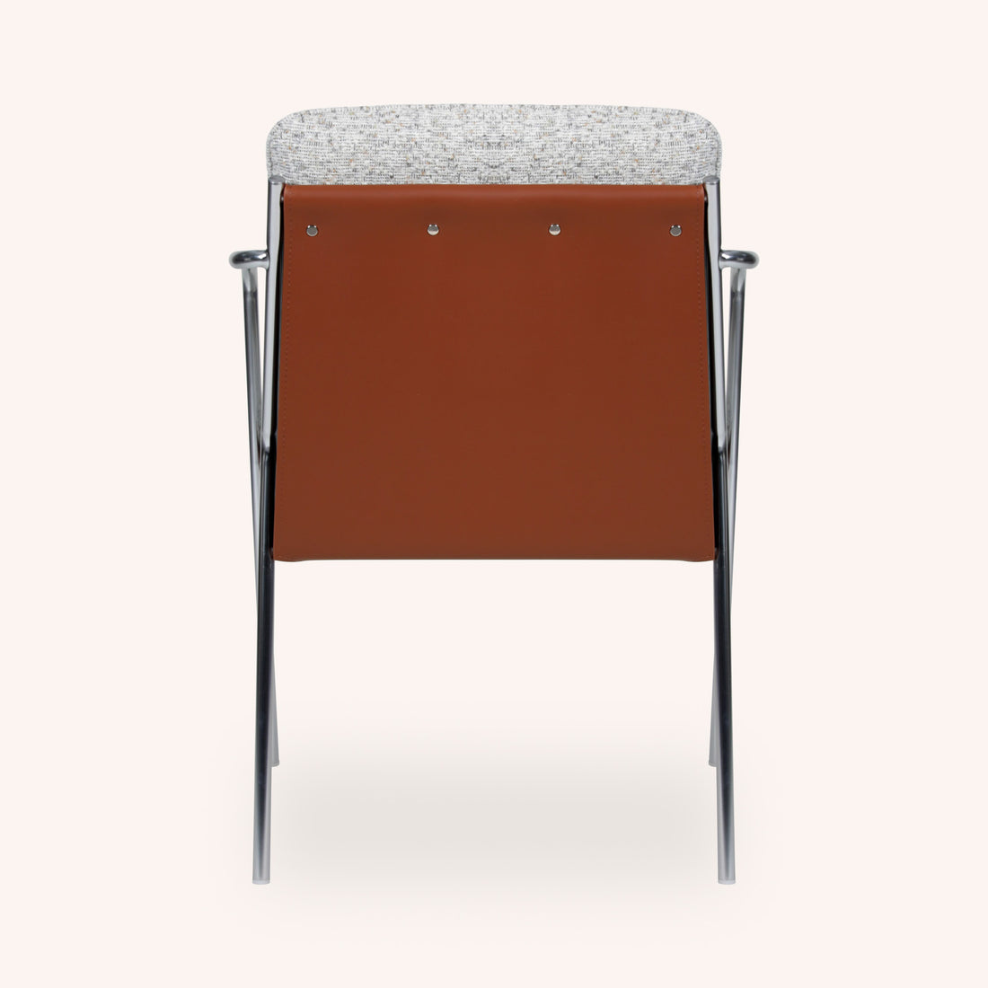 Silla de Comedor Steward - GRIS CLARO/PLAT