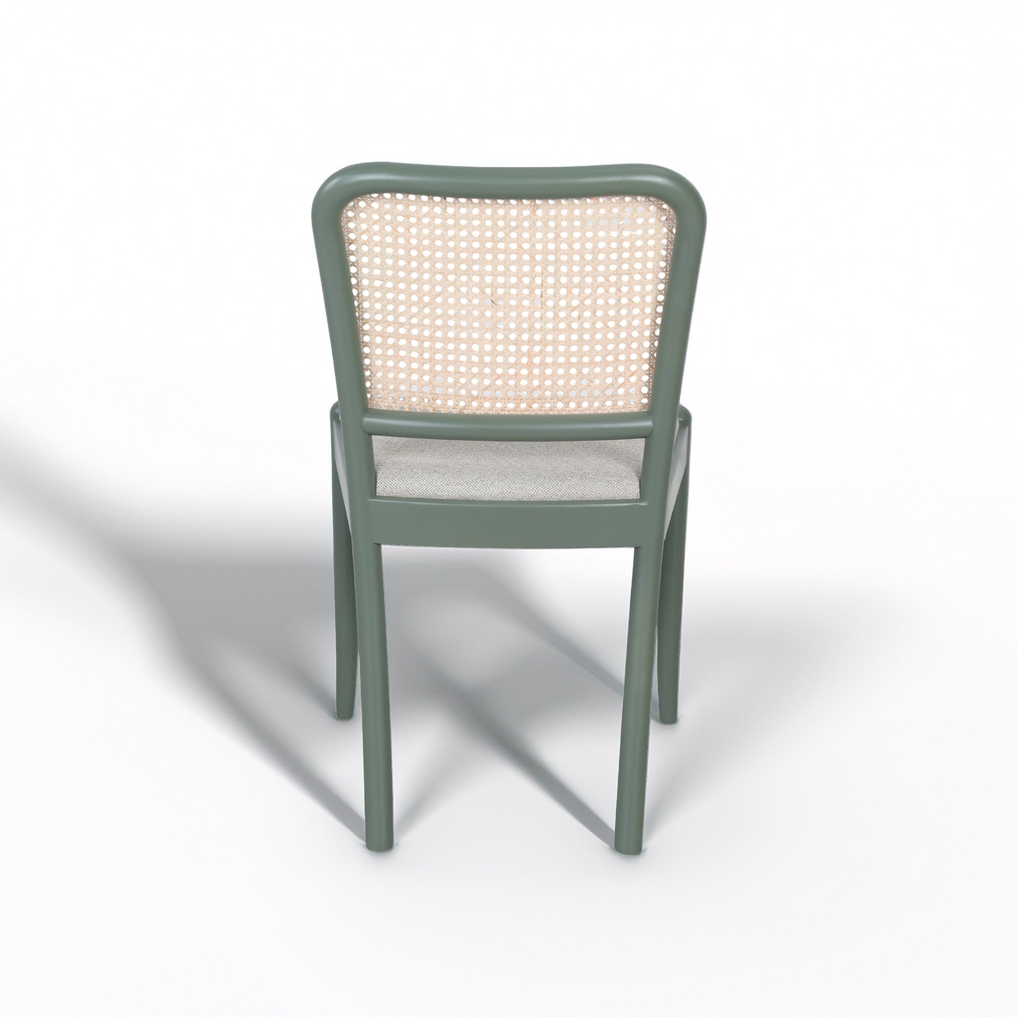 Silla de Comedor Luma - VERDE Y CREMA