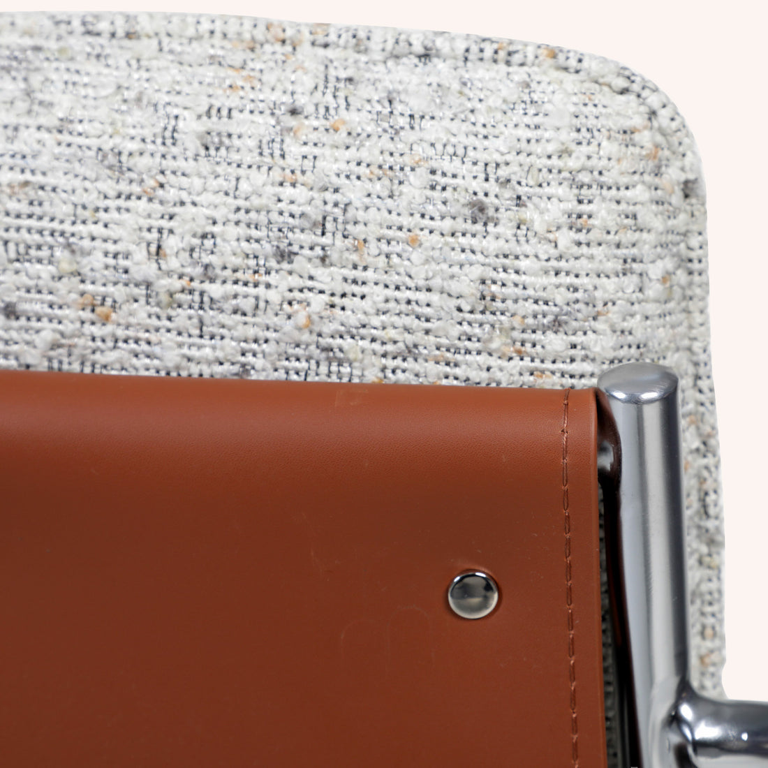Silla de Comedor Steward - GRIS CLARO/PLAT