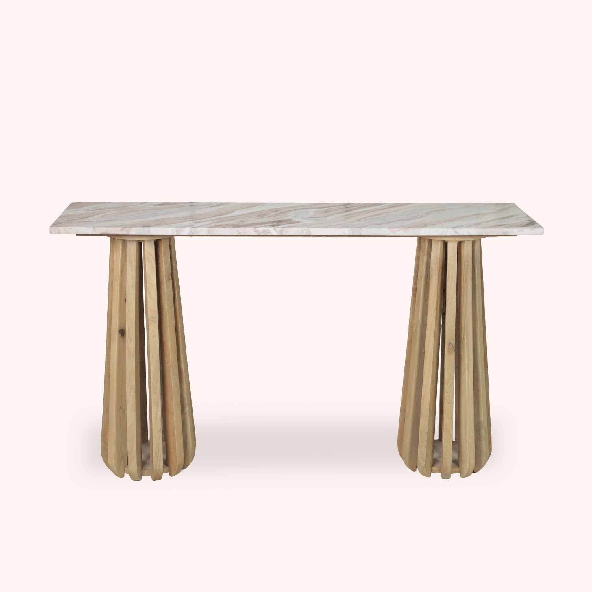 Consola Hema - BLANCO/ROBLE