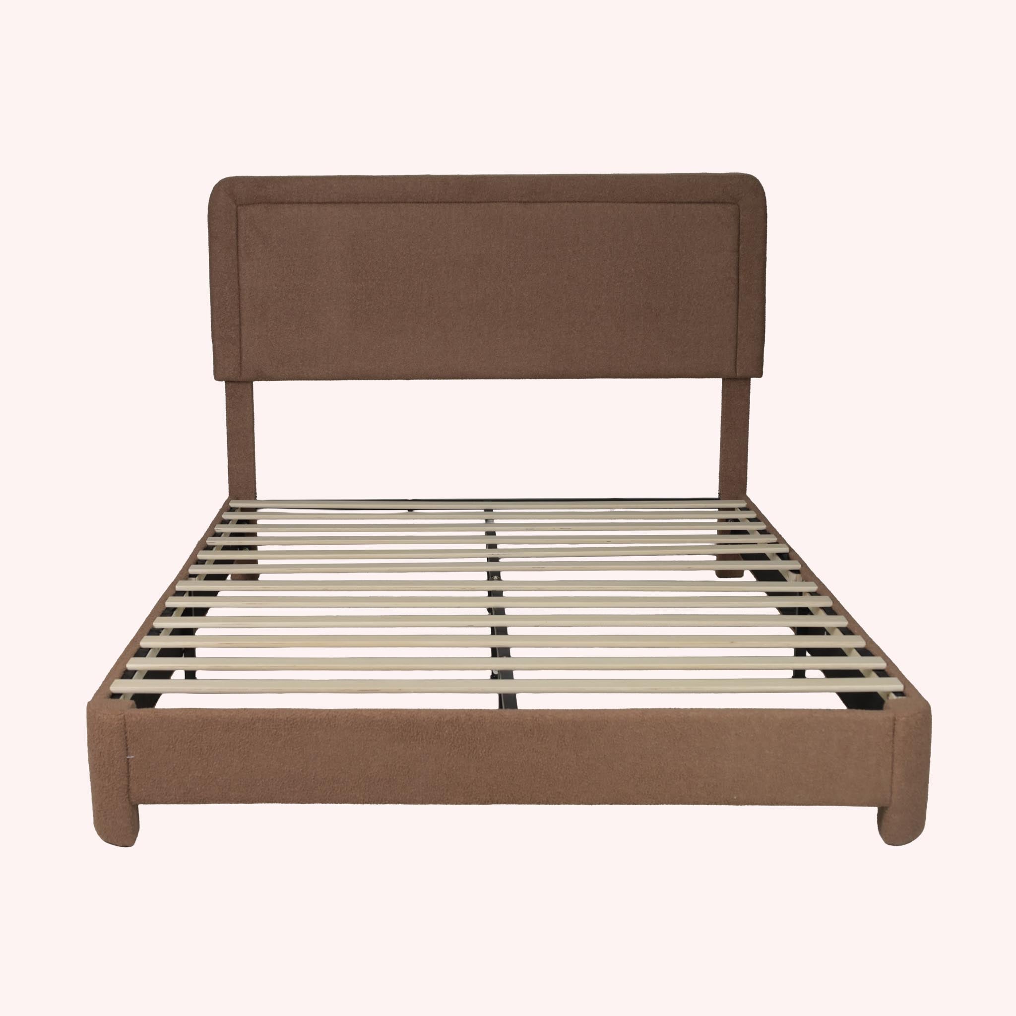 Cama Queen Cordoba - CHOCOLATE