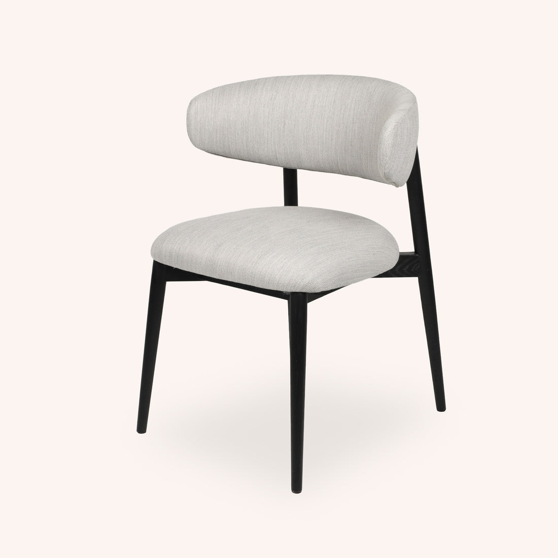 Silla de Comedor Miranda - BLANCO / GRIS CLARO