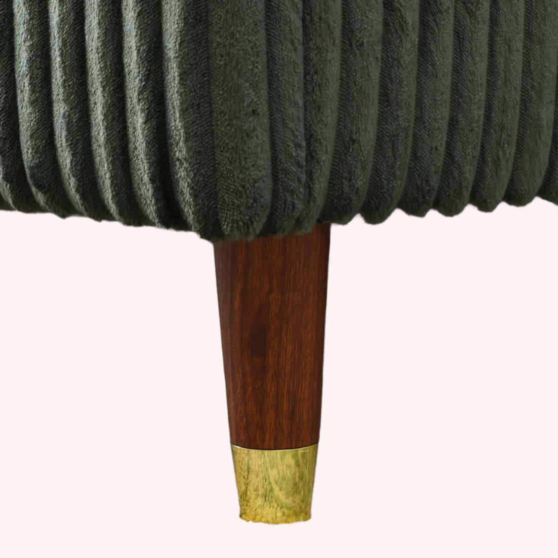 Cama Queen Wingback - VERDE