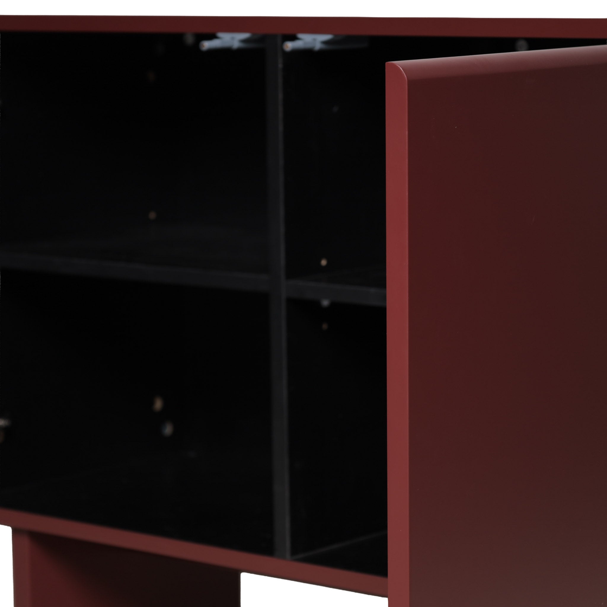 Bufetera Delilah - ROJO BURGUNDY
