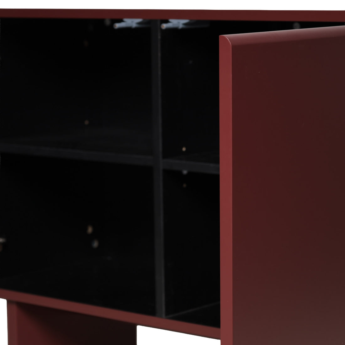 Bufetera Delilah - ROJO BURGUNDY
