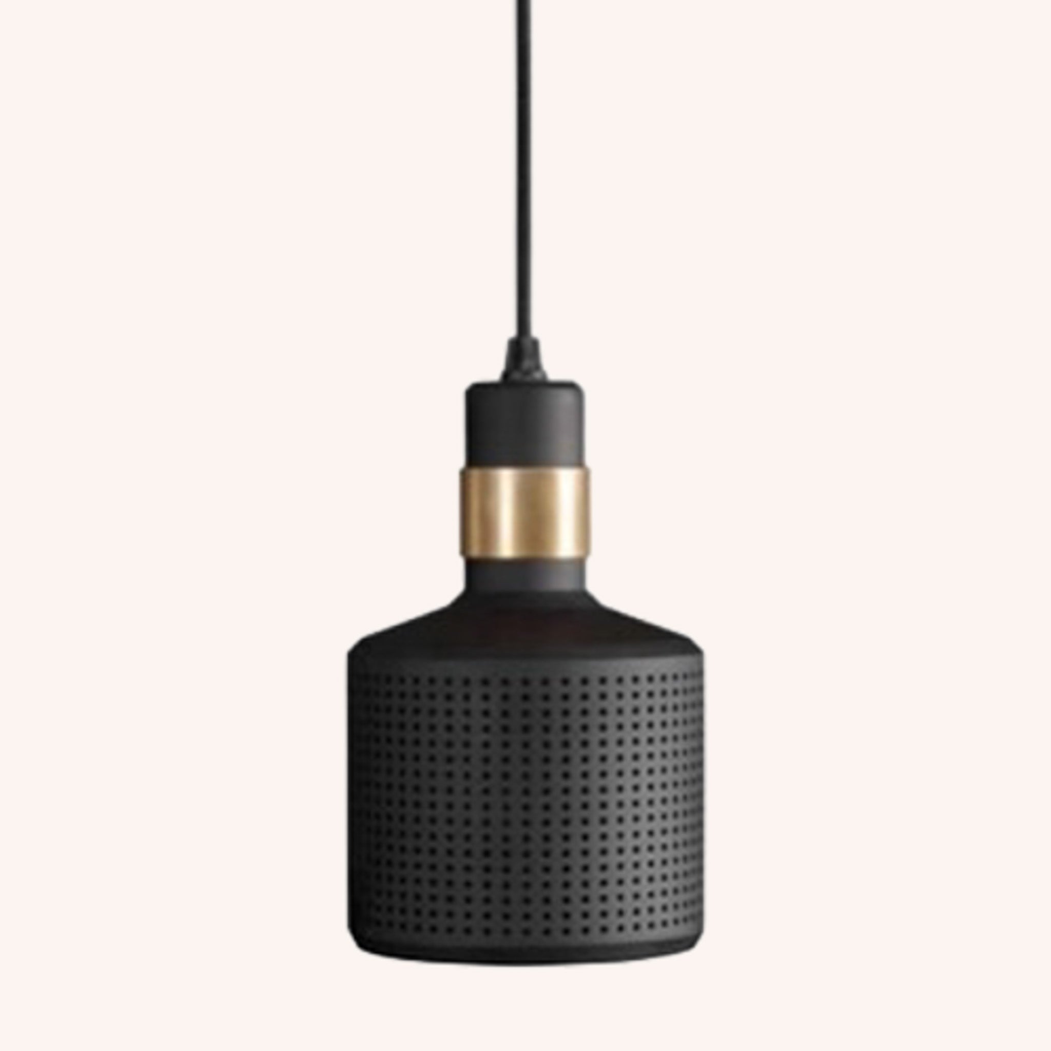 Lámpara de Techo Kuru - Negro y Blanco