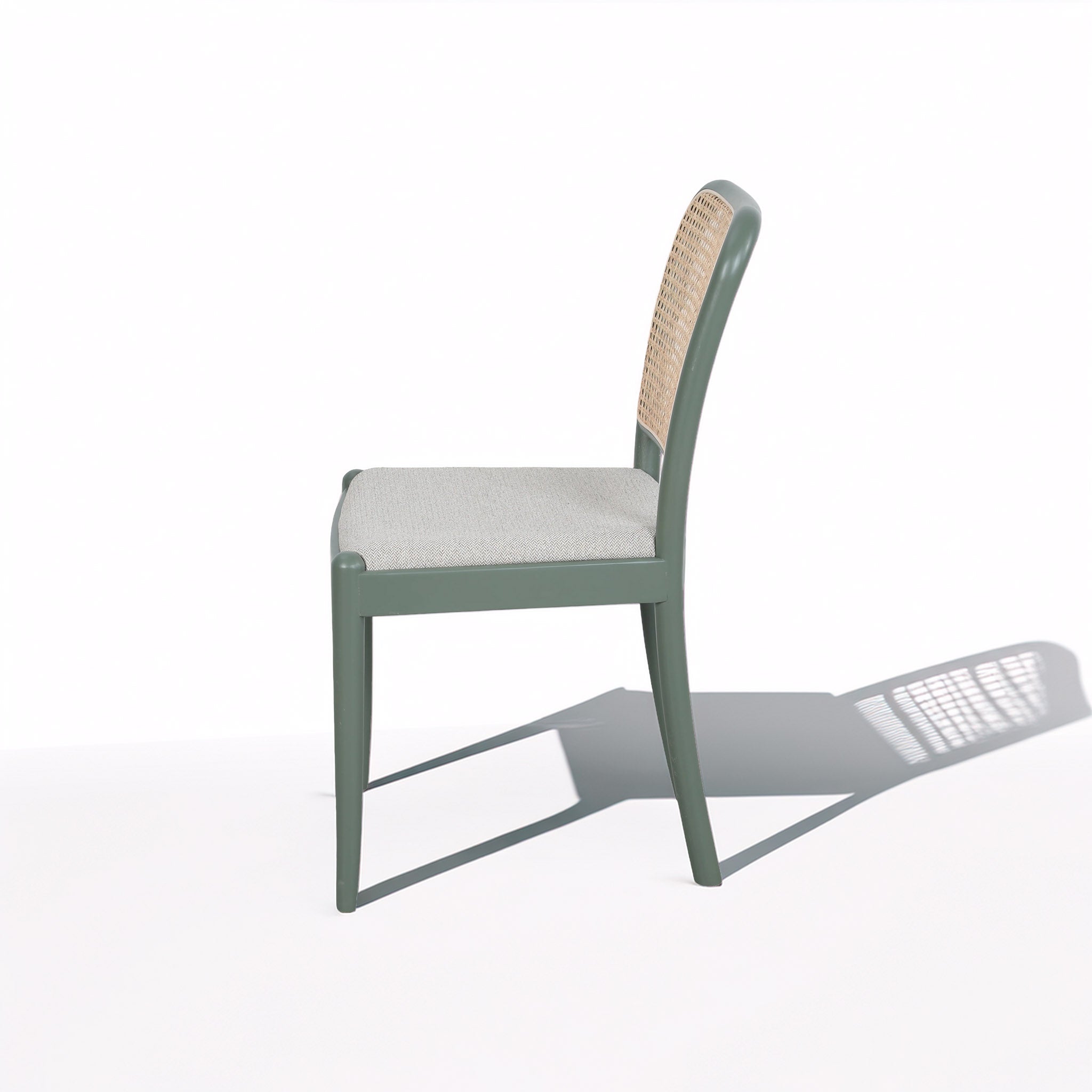 Silla de Comedor Luma - VERDE Y CREMA