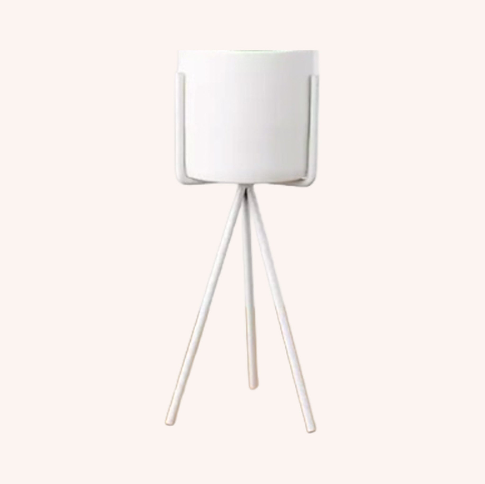 Adorno de Piso Loft – Metal - BLANCO 8x22
