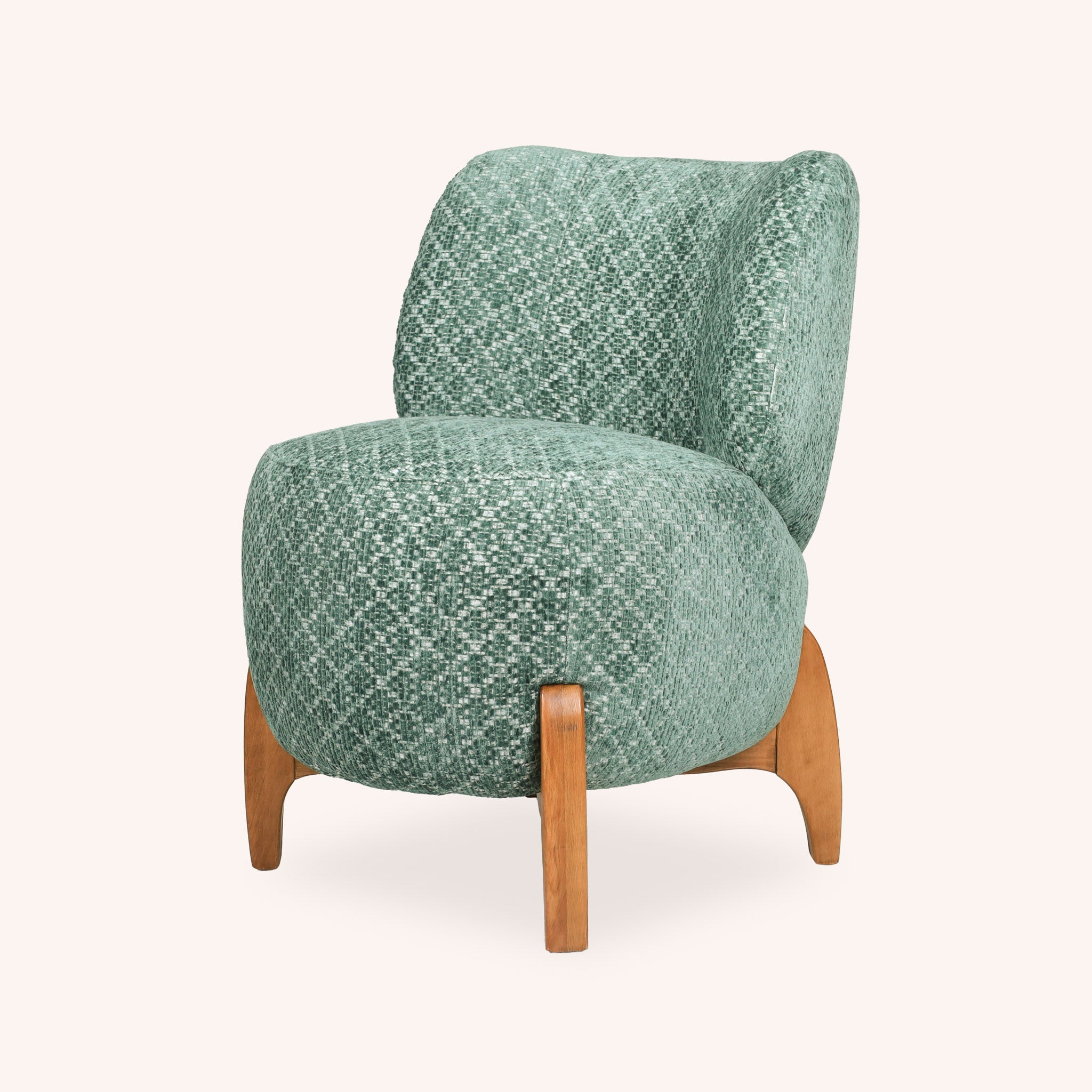 Poltrona Bini - VERDE/CREMA