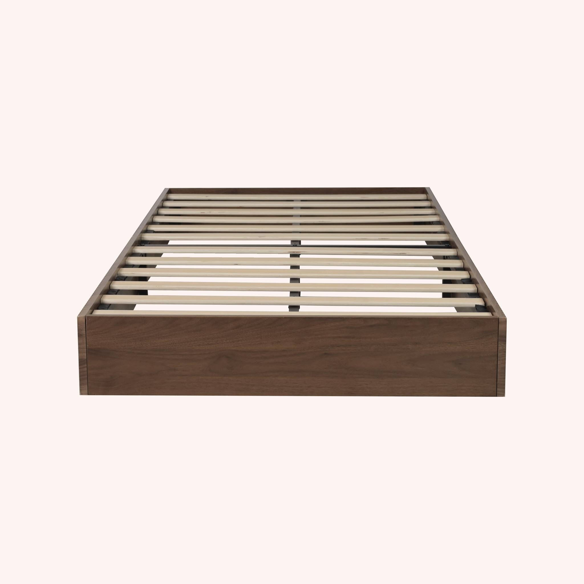 Base para Cama Twin Ebern - WALNUT