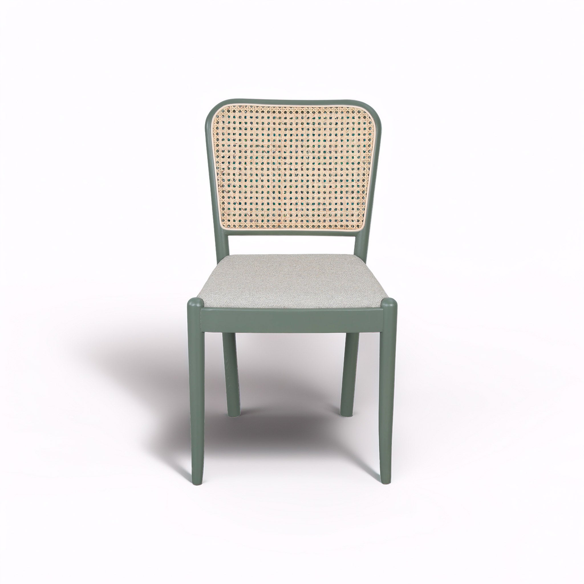 Silla de Comedor Luma - VERDE Y CREMA