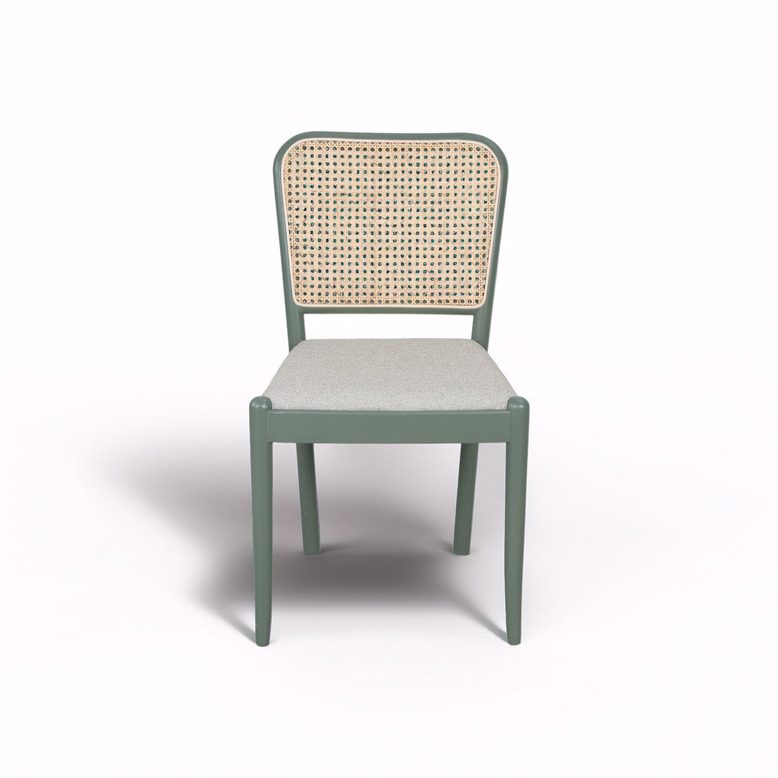 Silla de Comedor Luma - VERDE Y CREMA