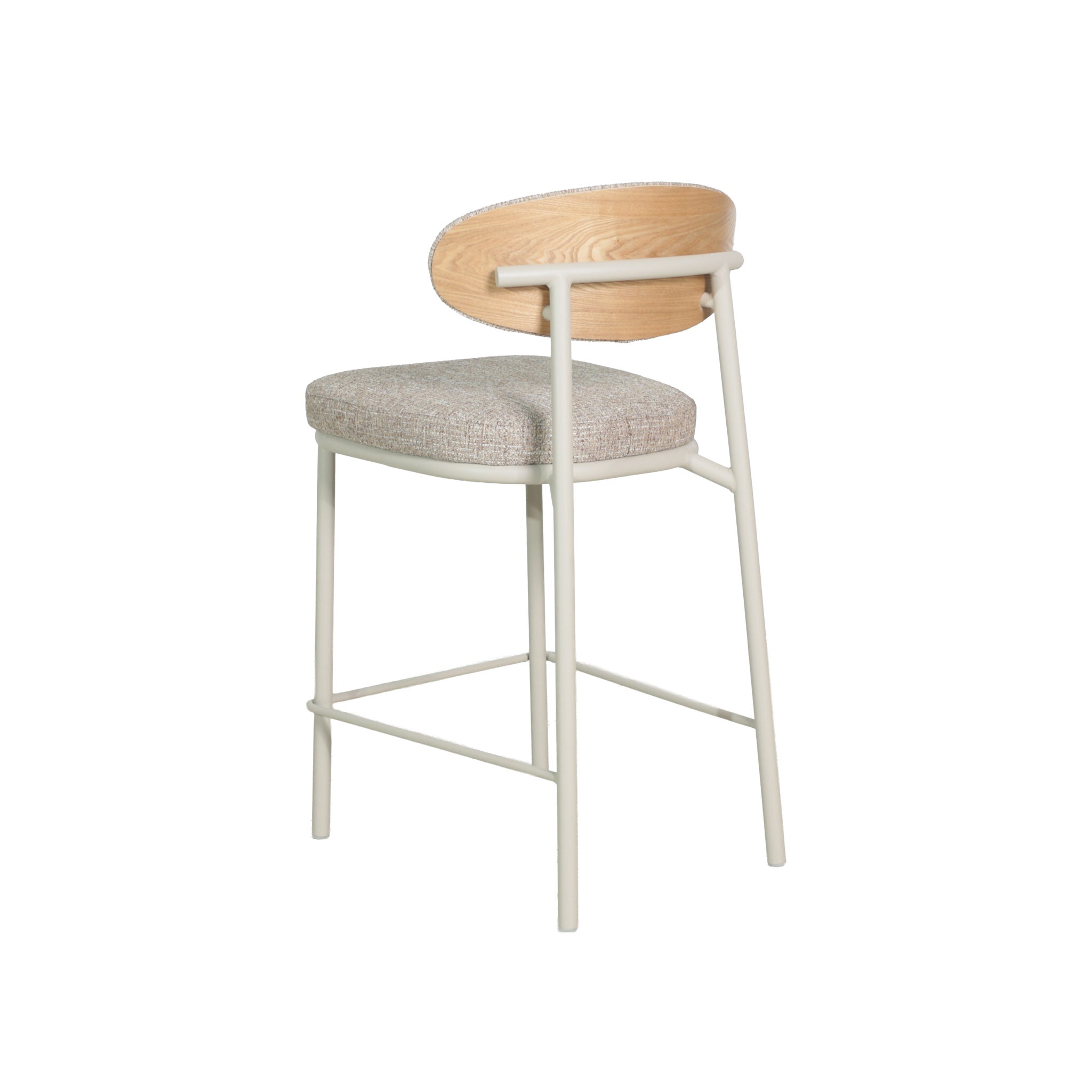 Silla de Bar Redding - CHOCOLATE CLARO