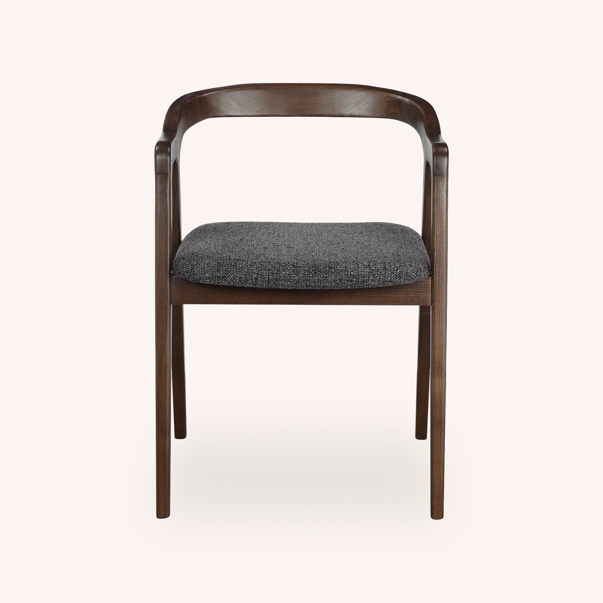 Silla de Comedor Pedro - GRIS Y CHOCOLATE