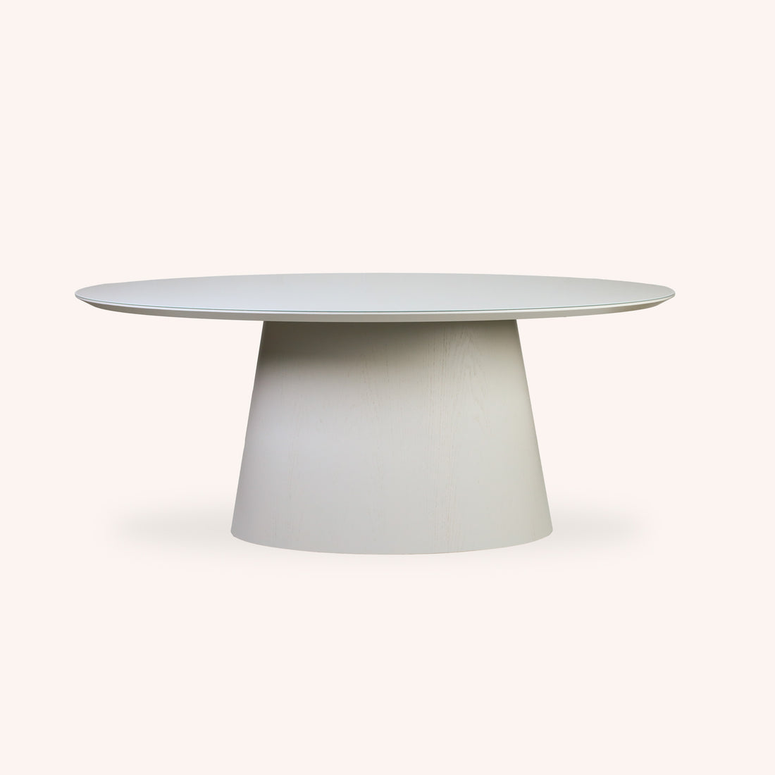 Mesa de Comedor Ovalada Verona - OFF WHITE