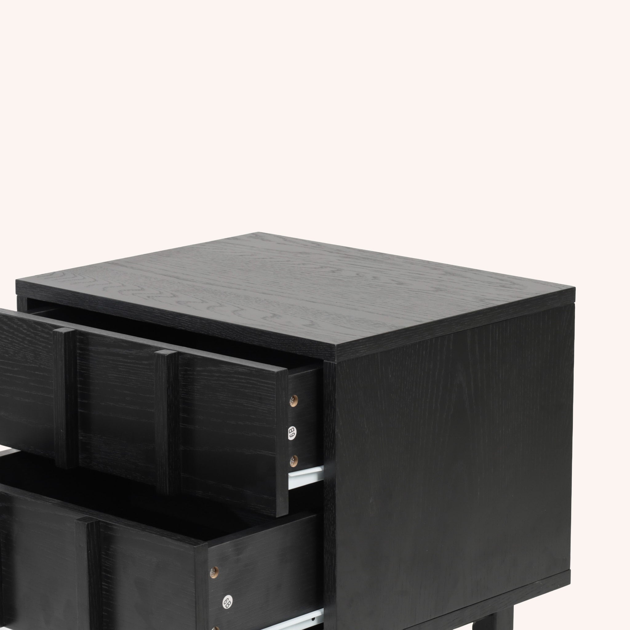 Mesa de Noche Charlotte - NEGRO