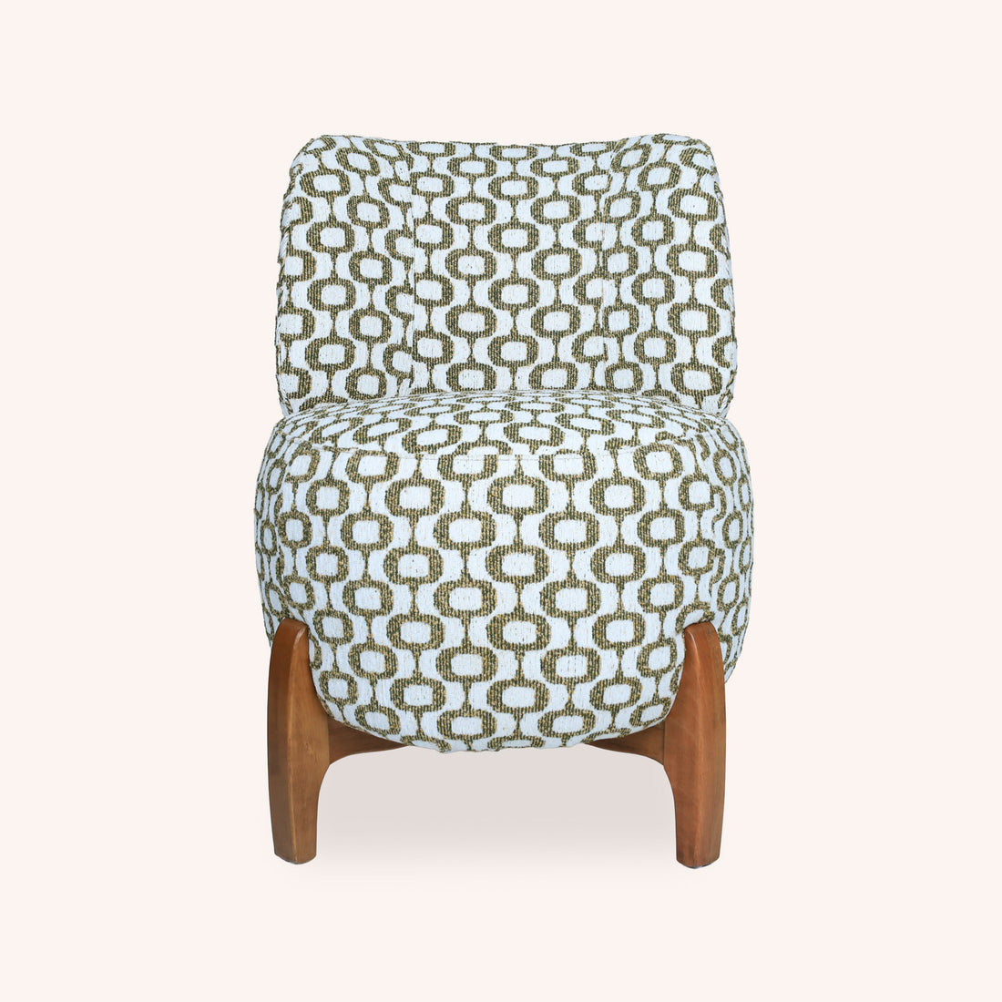 Poltrona Bini - VERDE/IVORY