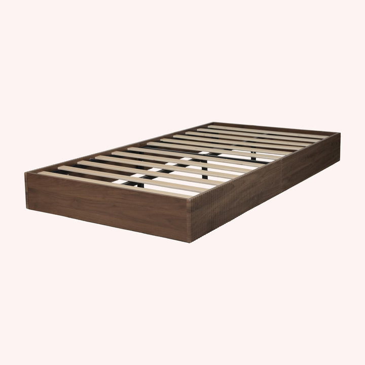Base para Cama Twin Ebern - WALNUT