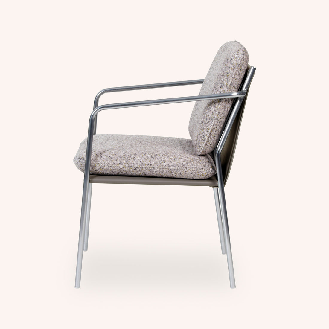 Silla de Comedor Steward - CREMA/PLAT
