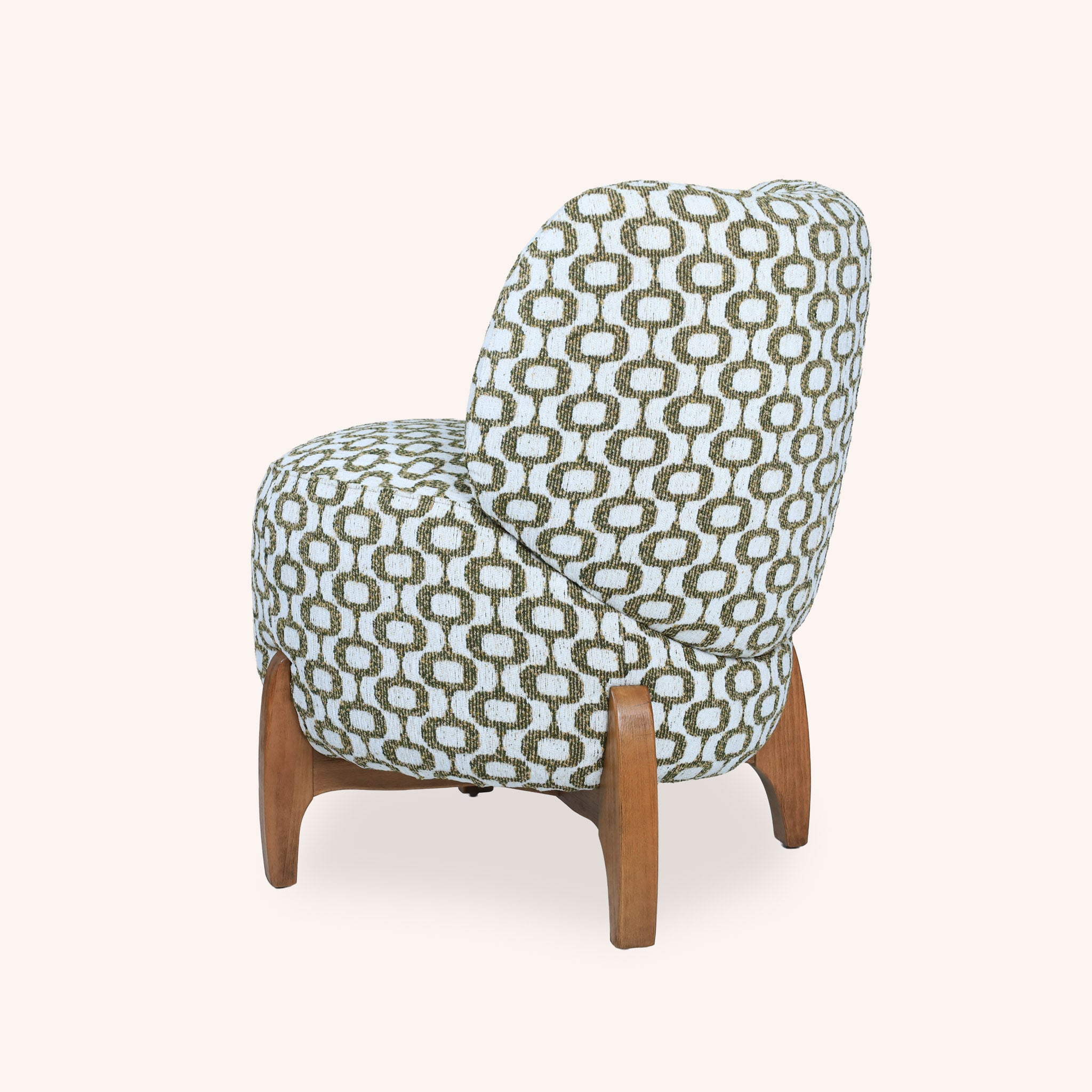 Poltrona Bini - VERDE/IVORY