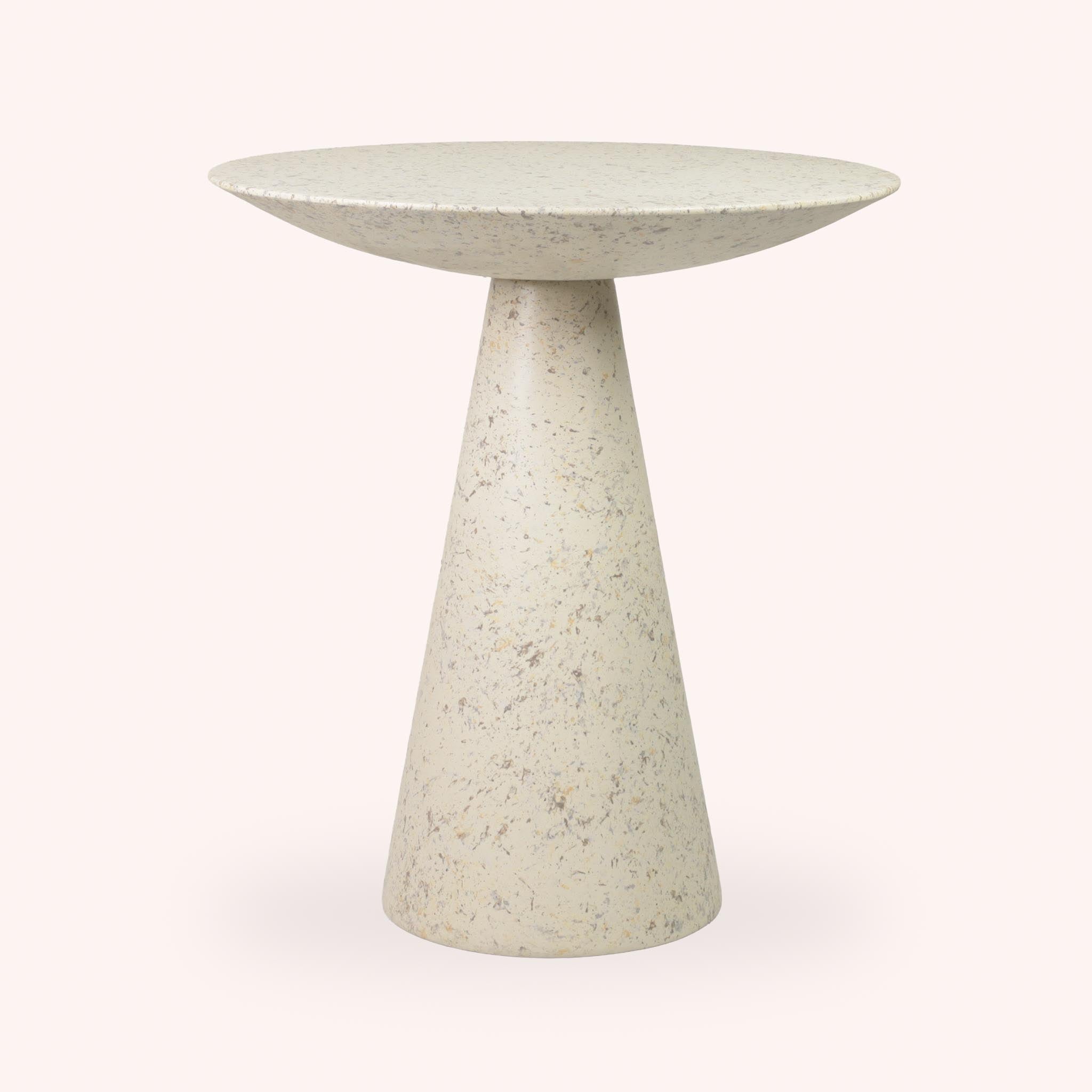 Mesa de Comedor Redonda Tapiro - CREMA