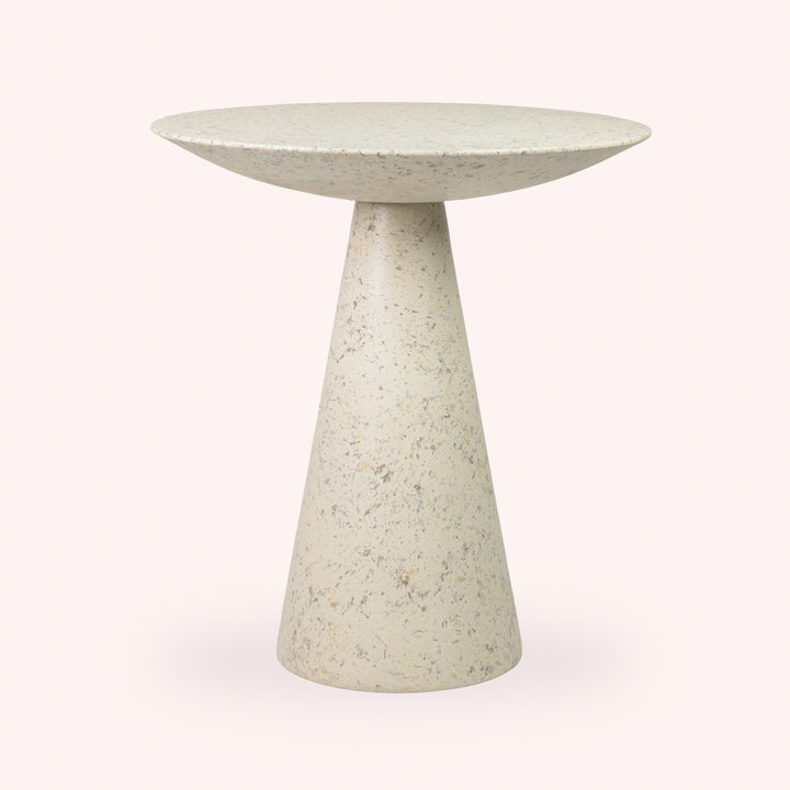 Mesa de Comedor Redonda Tapiro - CREMA